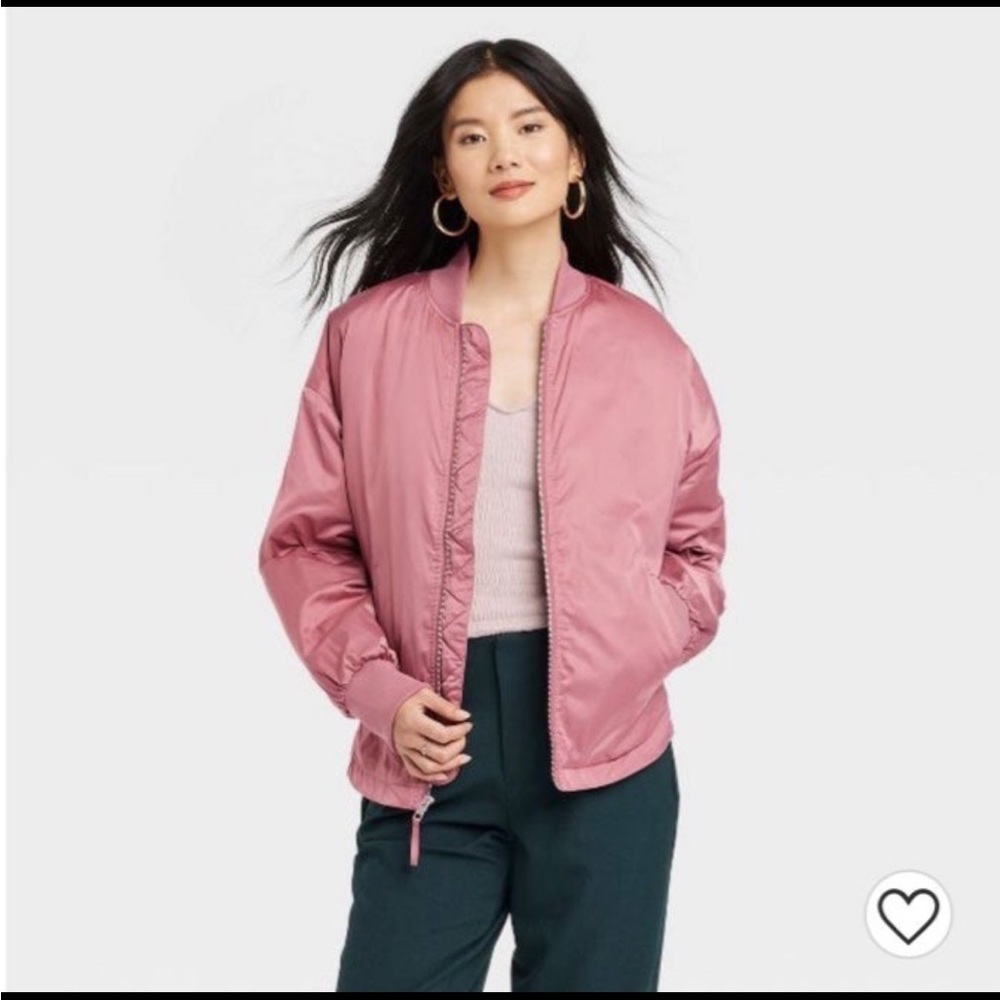 Silky Lavender LA Bomber Jacket